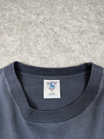 Vintage Harley Davidson Silver Eagle L/S Tee Black