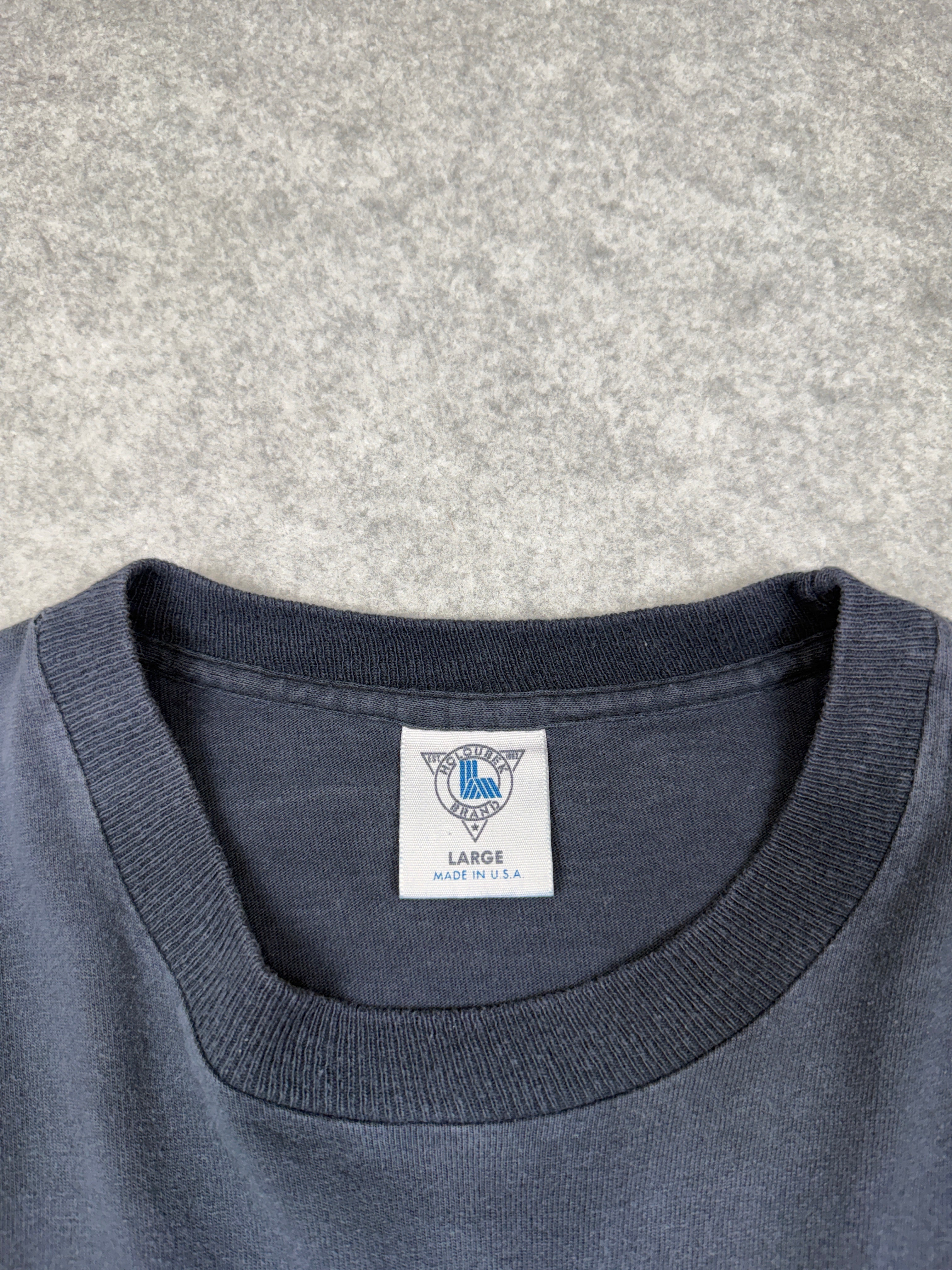Vintage Harley Davidson Silver Eagle L/S Tee Black
