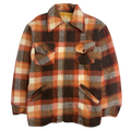 Vintage Stagway Wool Plaid Full Zip Jacket