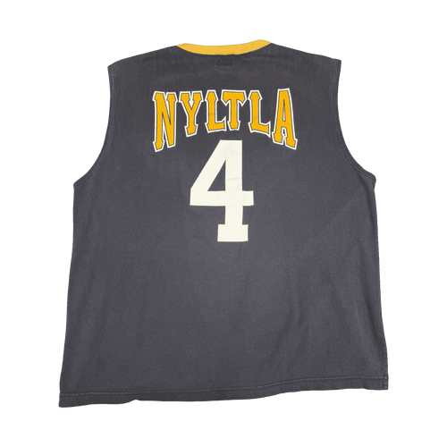 1990s Stussy NYLTA Tank Top Navy (USED) | Vintage Clothing Store Canada