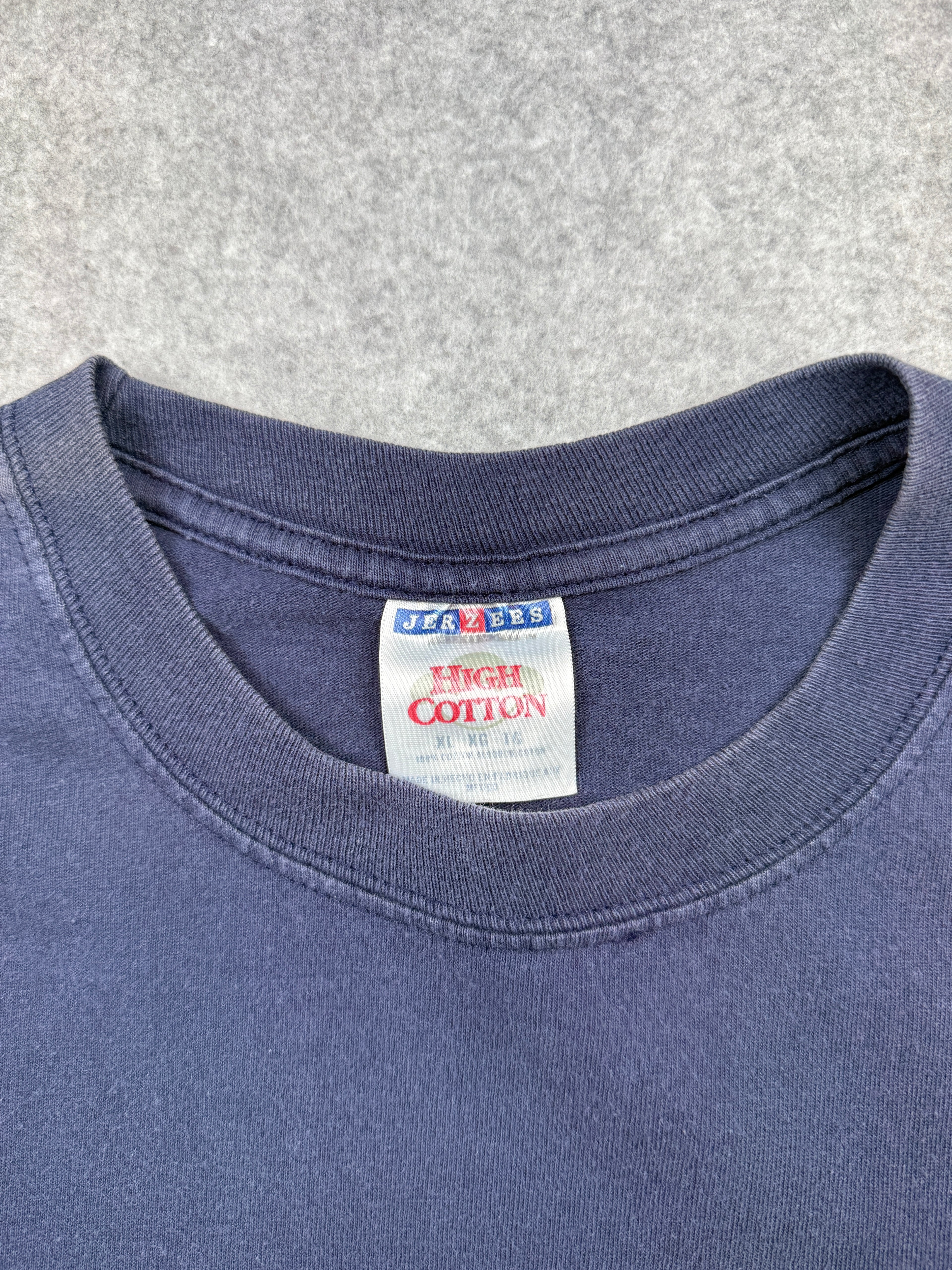 Vintage Top Dog Hot Dog Tee Navy
