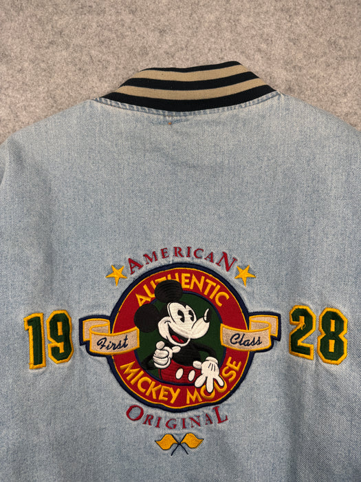 Vintage Disney Store Mickey Mouse 1928 Varsity Jacket | Vitnage Clothing Store Canada