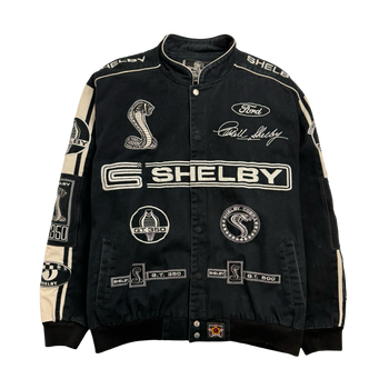 (XXL) Vintage JH Design Ford GT Shelby Racing Jacket Black