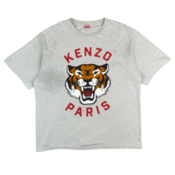 Kenzo Paris Tiger Tee Grey (USED)