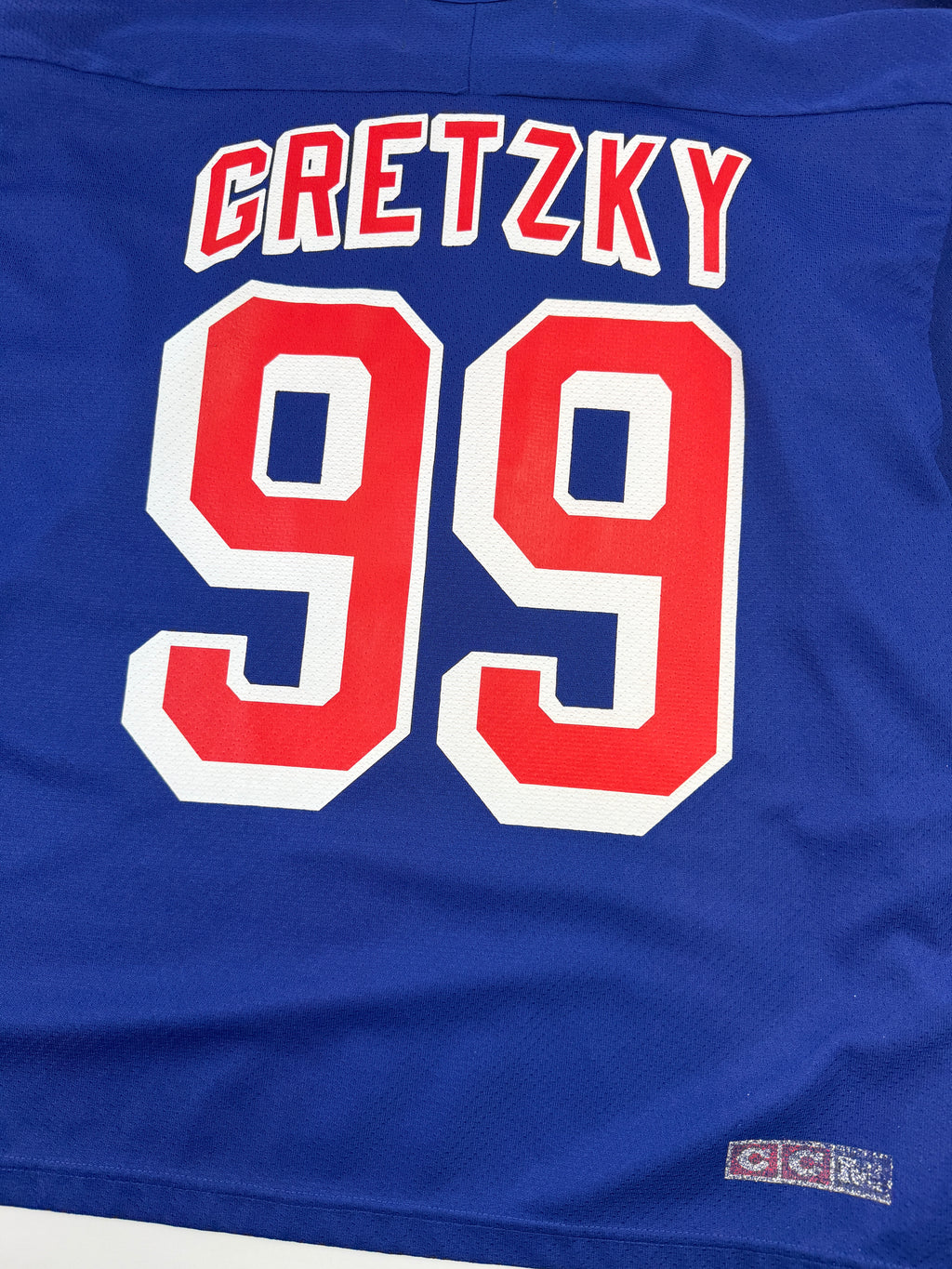 Vintage New York Rangers Wayne Gretzky Hockey Jersey