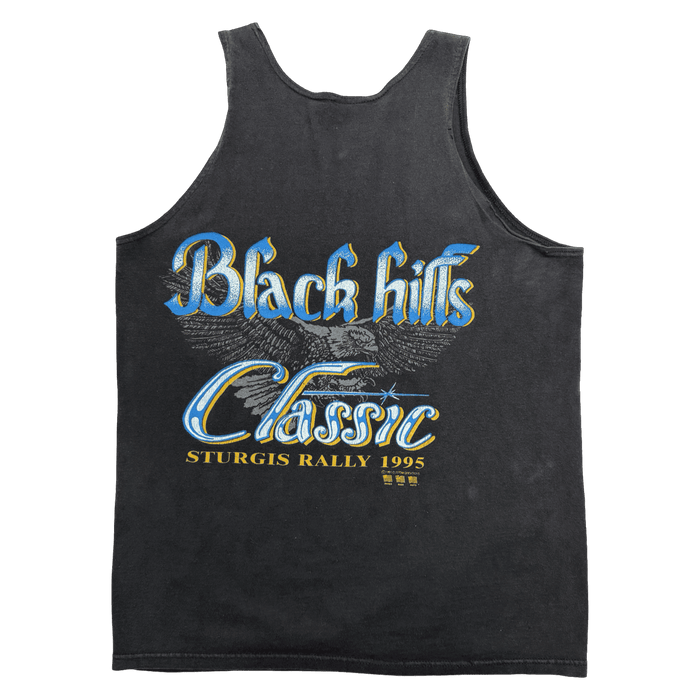 Vintage 1995 Sturgis Black Hills Rally Tank Top Black | Vitnage Clothing Store Canada