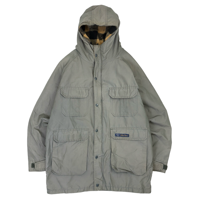 Vintage Canada Goose Wool Lined Parka Jacket Grey | Vitnage Clothing Store Canada