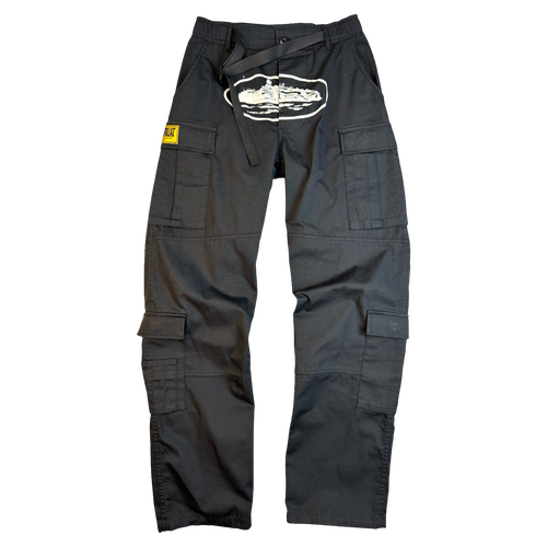 Corteiz Alcatraz Cargo Pants Black (USED) | Vintage Clothing Store Canada