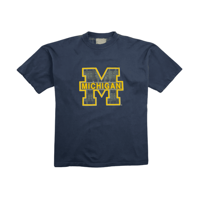Vintage 90s Michigan State Tee Navy