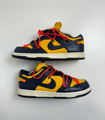 Nike Dunk Low Off-White University Gold (USED)