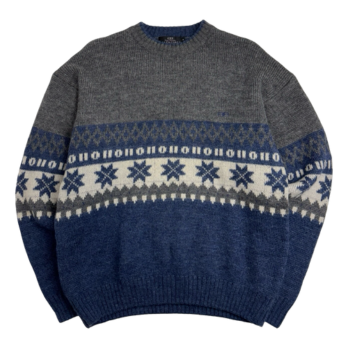 Vintage Men's Balenciaga Paris Wool Knitted Sweater | Vintage Clothing Store Canada