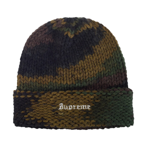 Supreme Gradient Spacedye Beanie 'Olive' | Vintage Clothing Store Canada