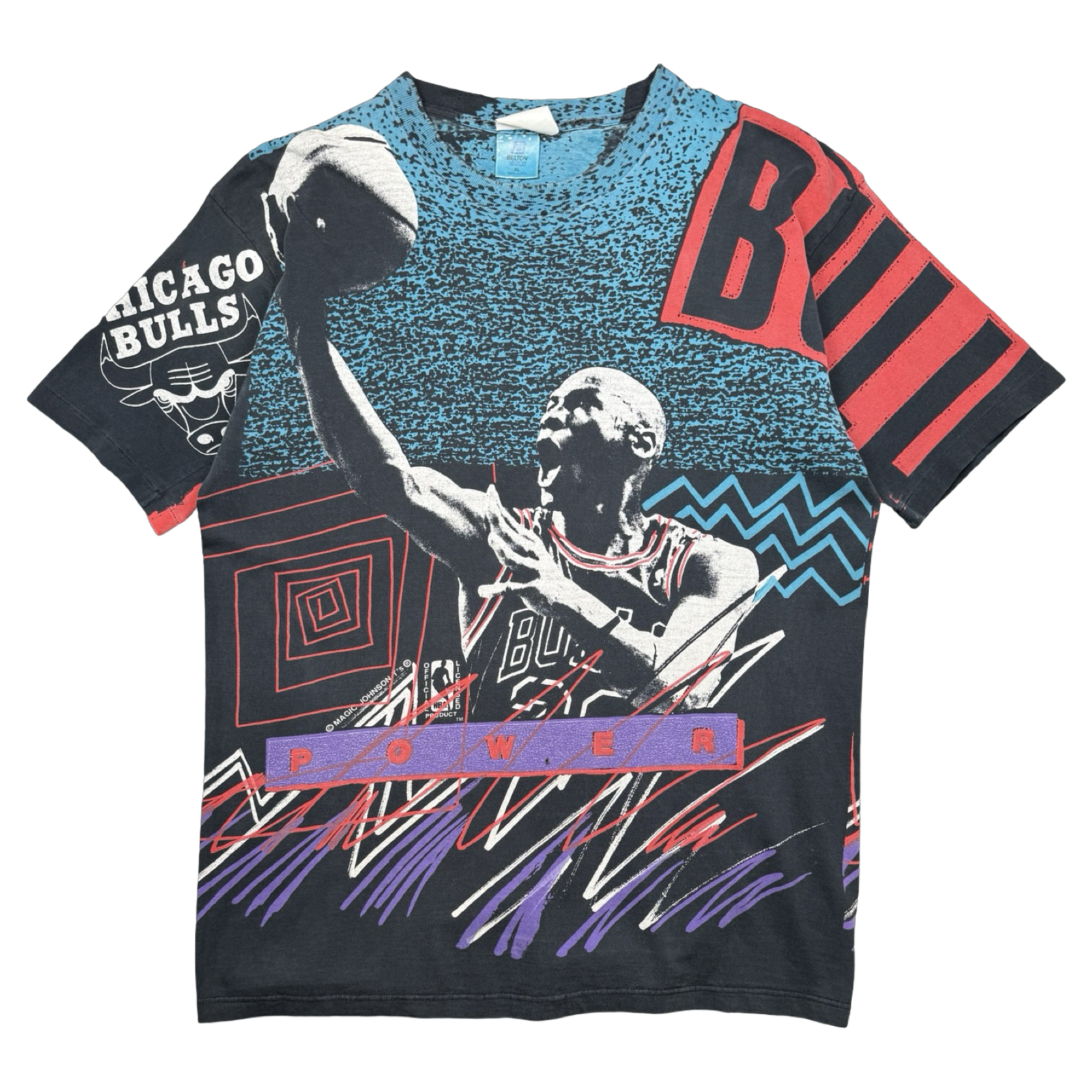 Vintage 90's Micheal Jordan Power AOP Tee
