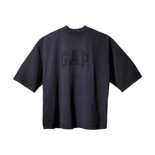 Yeezy Gap Engineered by Balenciaga Dove 3/4 Sleeve Tee Black | Vintage Clothing Store Canada