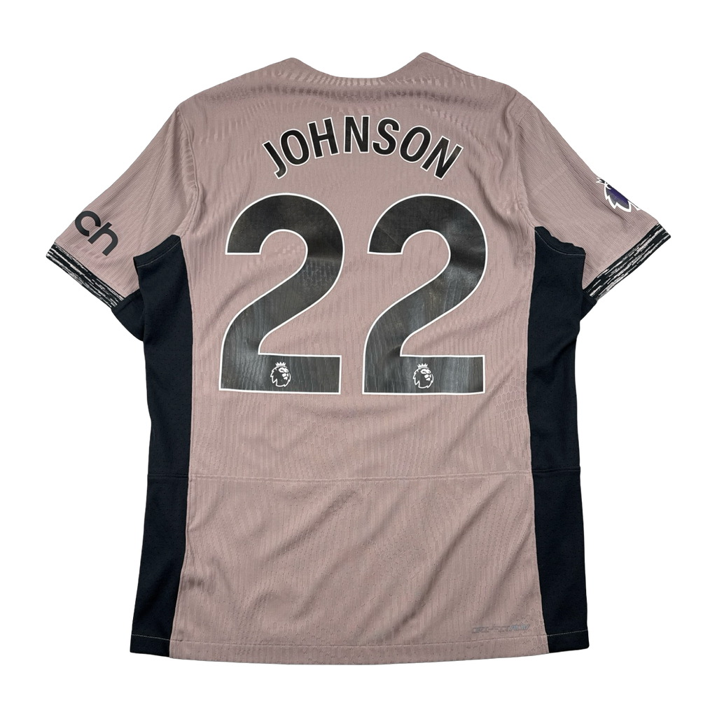 Nike Tottenham Hotspur Brennan Johnson Away Jersey Taupe Haze