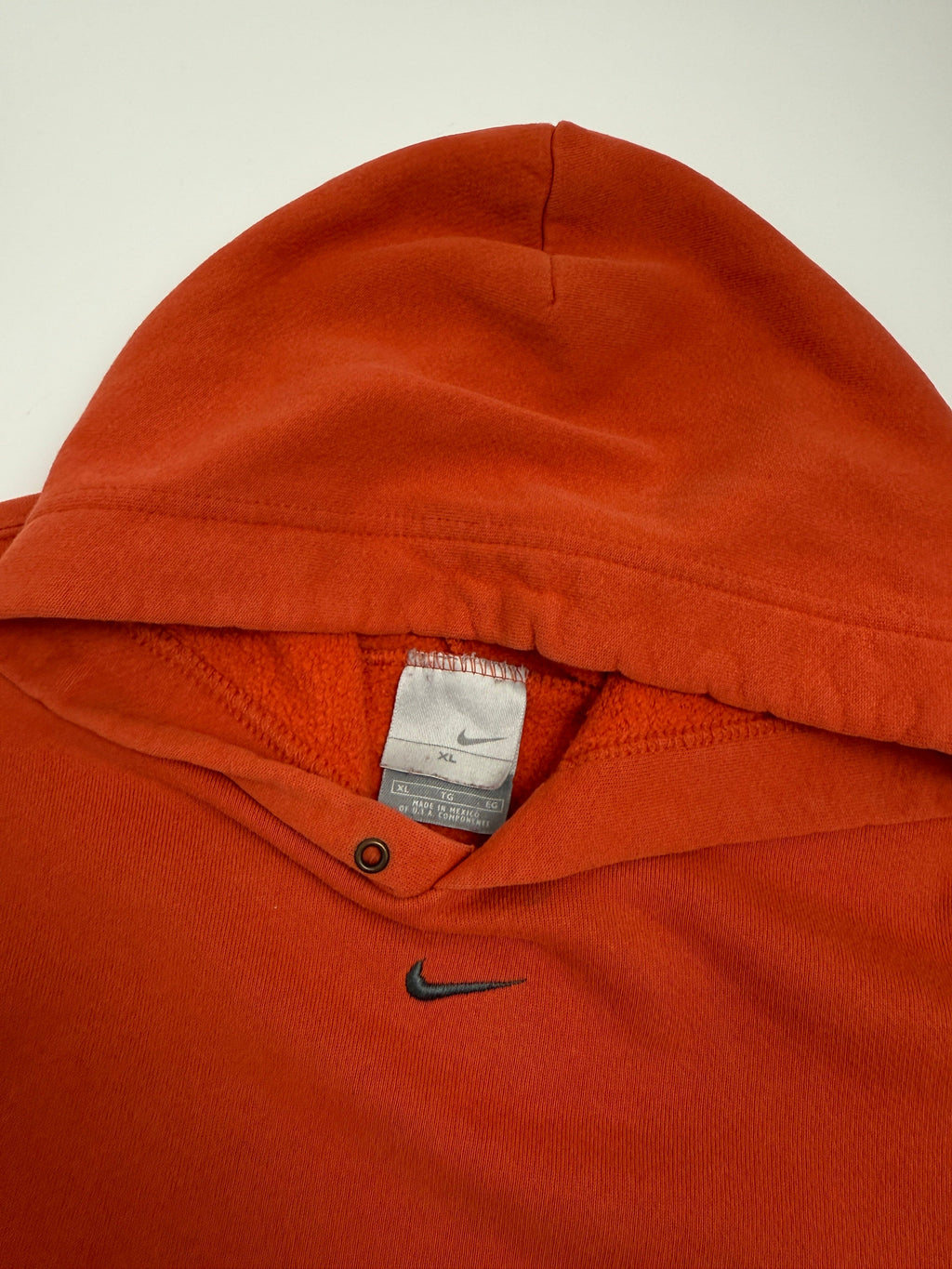 2000’s Nike Middle Swoosh Hoodie Orange