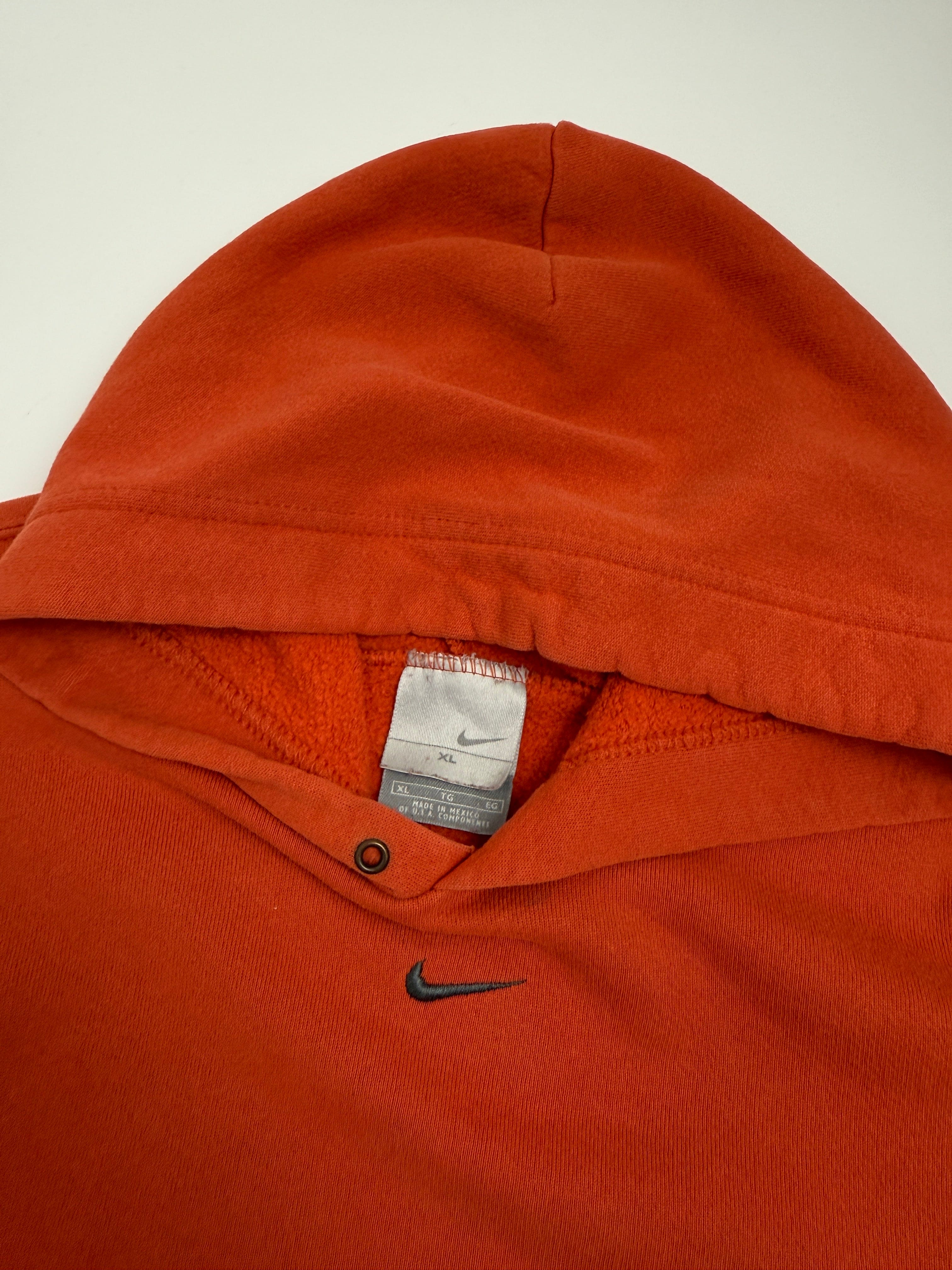 2000’s Nike Middle Swoosh Hoodie Orange