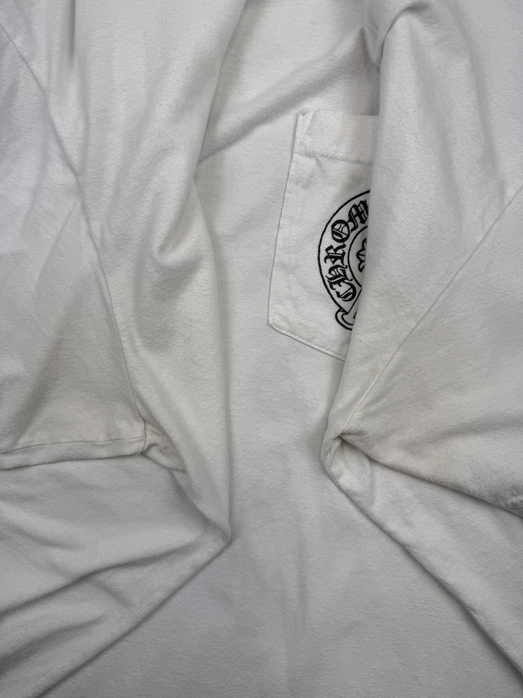 Chrome Hearts Horseshoe Pocket Tee White