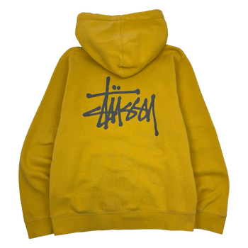 Stussy Basic Pigment Dyed Hoodie Honey (USED)