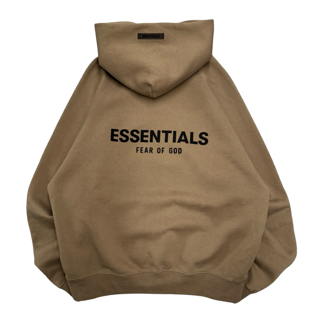 Essentials Fear Of God Pullover Hoodie Taupe SS21 (USED)