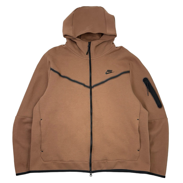 Nike Tech Fleece Hoodie Brown (USED) | Vitnage Clothing Store Canada