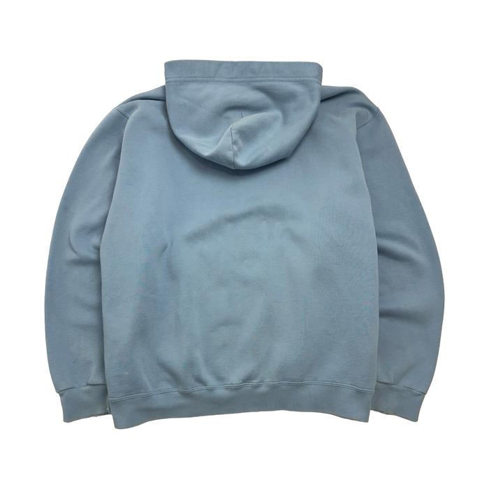 2000’s Nike Middle Swoosh Hoodie Light Blue | Vitnage Clothing Store Canada