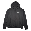 Chrome Hearts T Bar Logo USA Hoodie Black