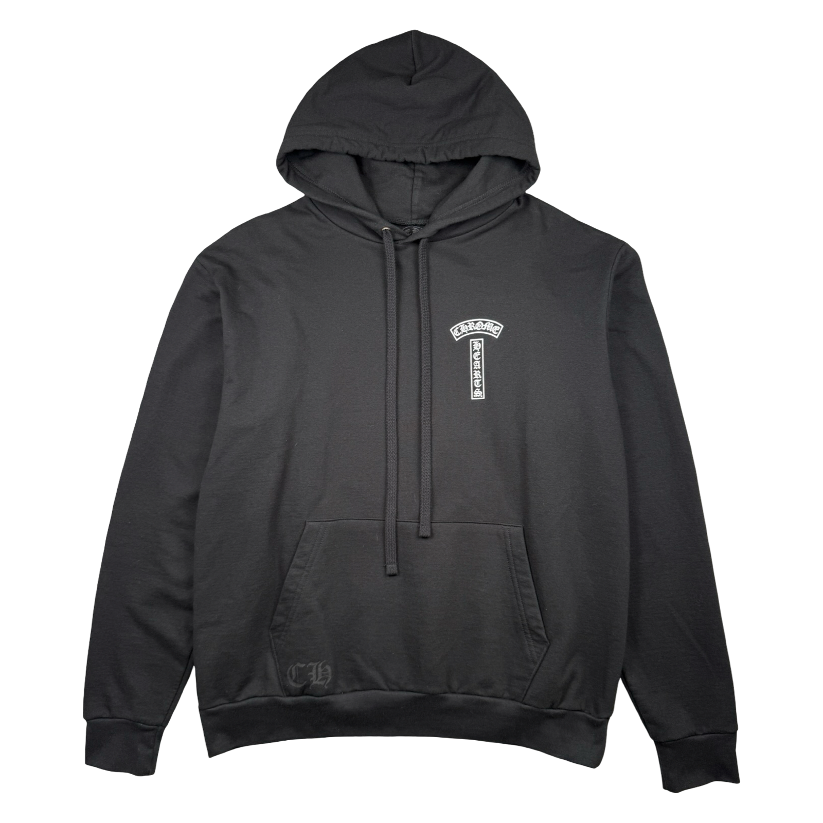 Chrome Hearts T Bar Logo USA Hoodie Black