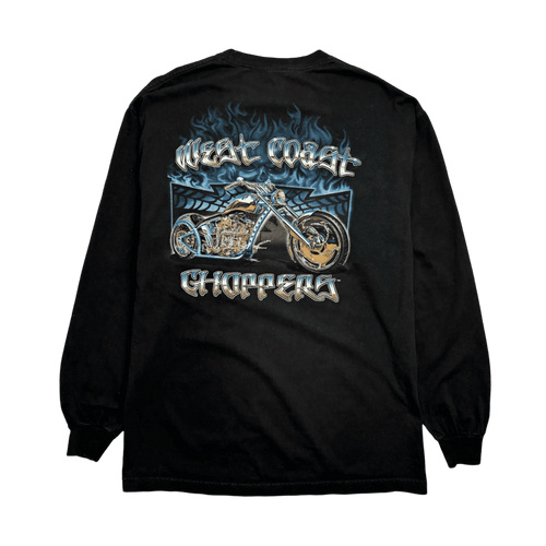 (L) Vintage West Coast Choppers Biker L/S Tee Black | Vintage Clothing Store Canada