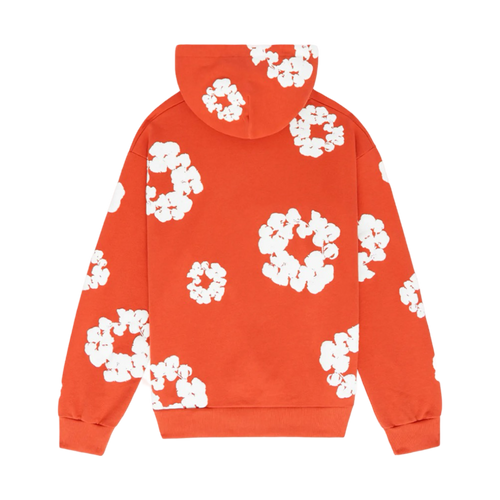 Denim Tears Cotton Wreath Hoodie Orange | Vintage Clothing Store Canada