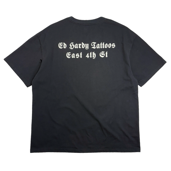 Ed Hardy Thorn Hearts Jewel Tee Black | Vitnage Clothing Store Canada