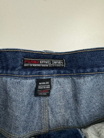 Vintage Y2k FUBU Dark Denim Pants