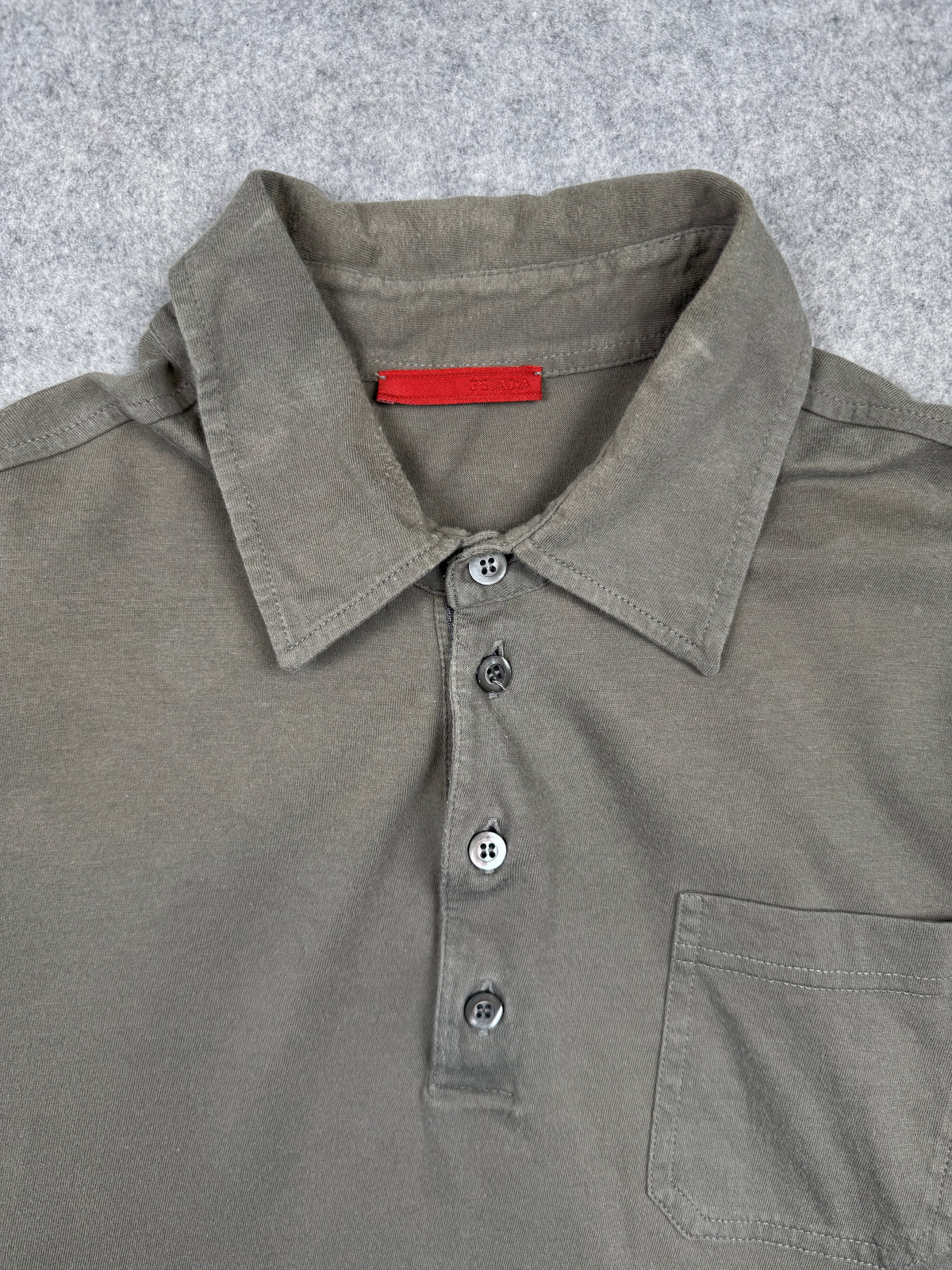 Prada Henley Longsleeve Beige (USED)