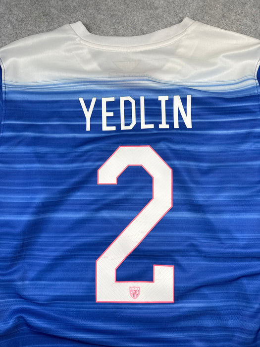 Nike Team USA DeAndre Yedlin 2015 Away Jersey Blue | Vitnage Clothing Store Canada
