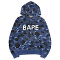 BAPE Color Camo Pullover Hoodie Navy (USED)