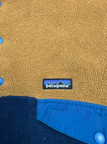 (L) Patagonia Synchilla Snap Fleece Two Tone