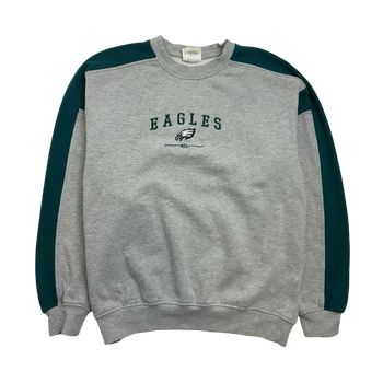 (XL) Vintage NFL Philadelphia Eagles Sweatshirts Grey