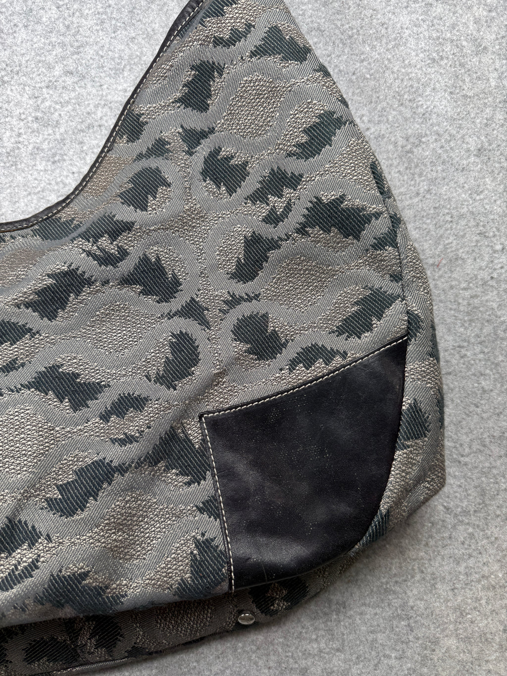 Vivienne Westwood Jacquard Hobo Shoulder Bag