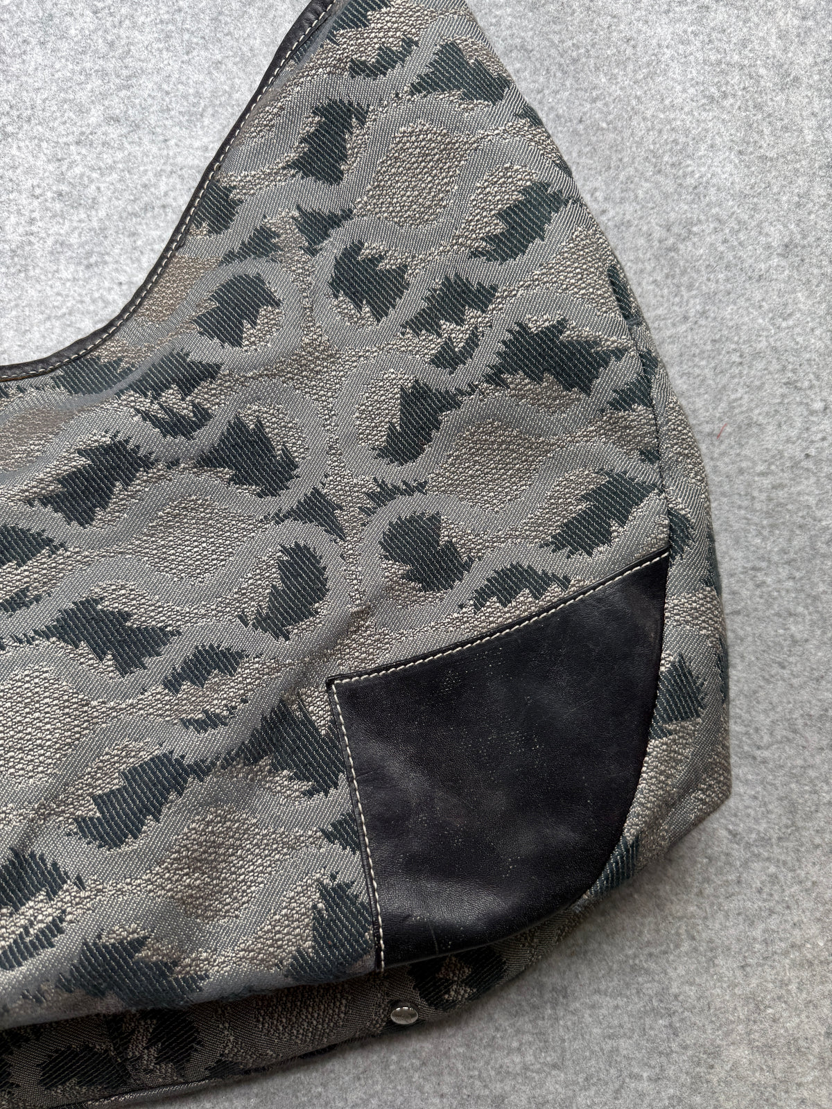 Vivienne Westwood Jacquard Hobo Shoulder Bag