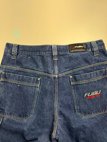 Vintage Y2k FUBU Dark Denim Pants