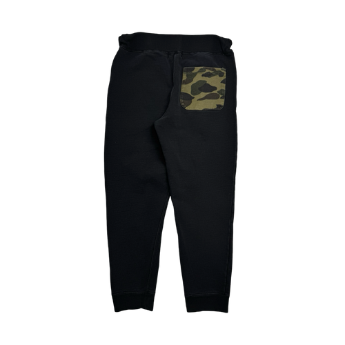 BAPE Shark Sweatpants Black (USED) | Vintage Clothing Store Canada