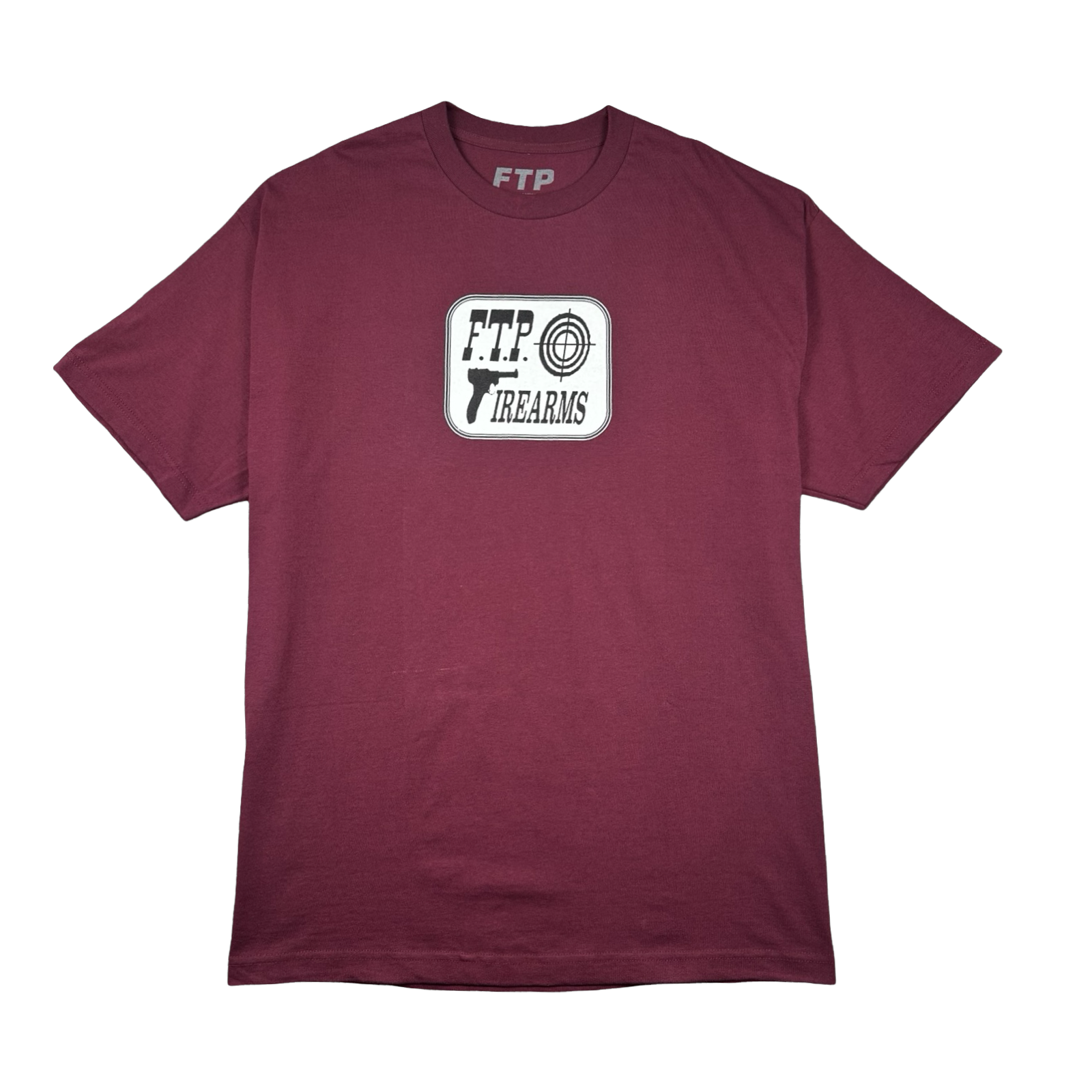FTP Firearms Tee Burgundy