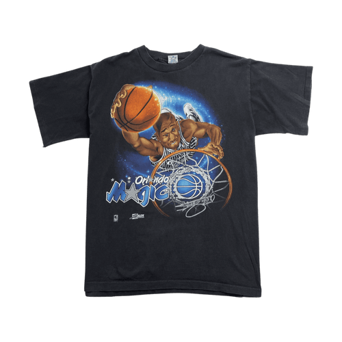 (L) Vintage 90s Orlando Magic Shaq Tee Black | Vintage Clothing Store Canada