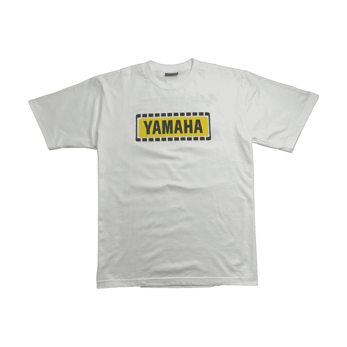 Vintage Yamaha Super Bike Valentino Rossi Moto GP Tee White | Vintage Clothing Store Canada