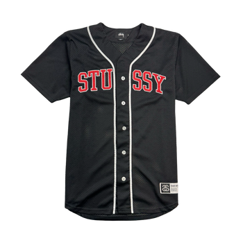 Stussy Team Jersey Black (USED)