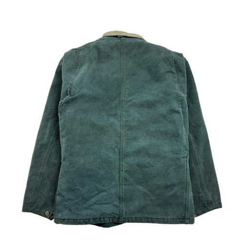 Vintage Carhartt Chore Work Jacket Blue Green | Vintage Clothing Store Canada