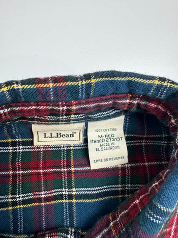 (S) Vintage L.L Bean Flannel Button Up