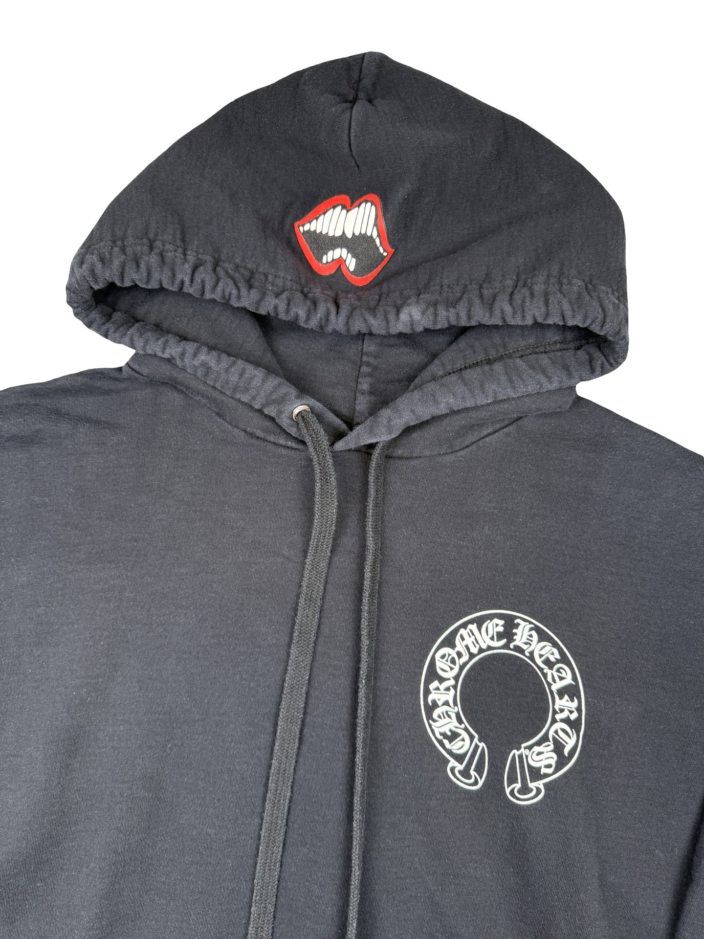 Chrome Hearts Matty Boy Chomper Horseshoe Hoodie Black