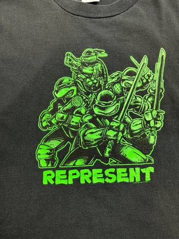 (L) Vintage '04 Ninja Turtles Promo Tee Black