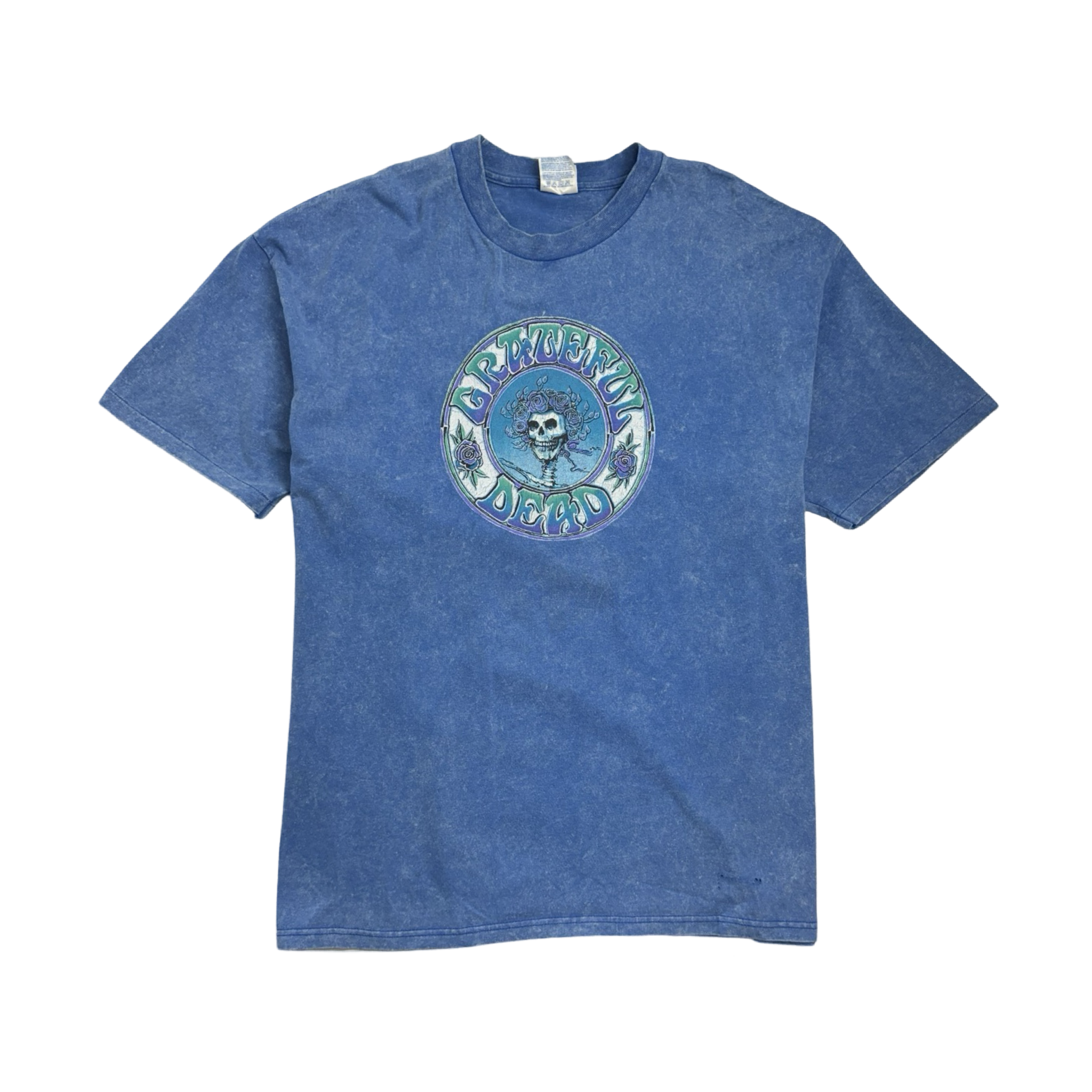 (XL) Vintage 90s Grateful Dead Tee Washed Blue